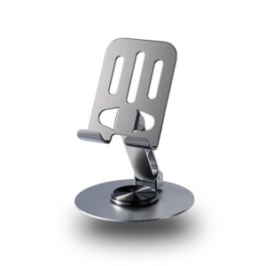 Full Metal Rotatable Foldable Desktop Stand For Mobile ‍and Tablet