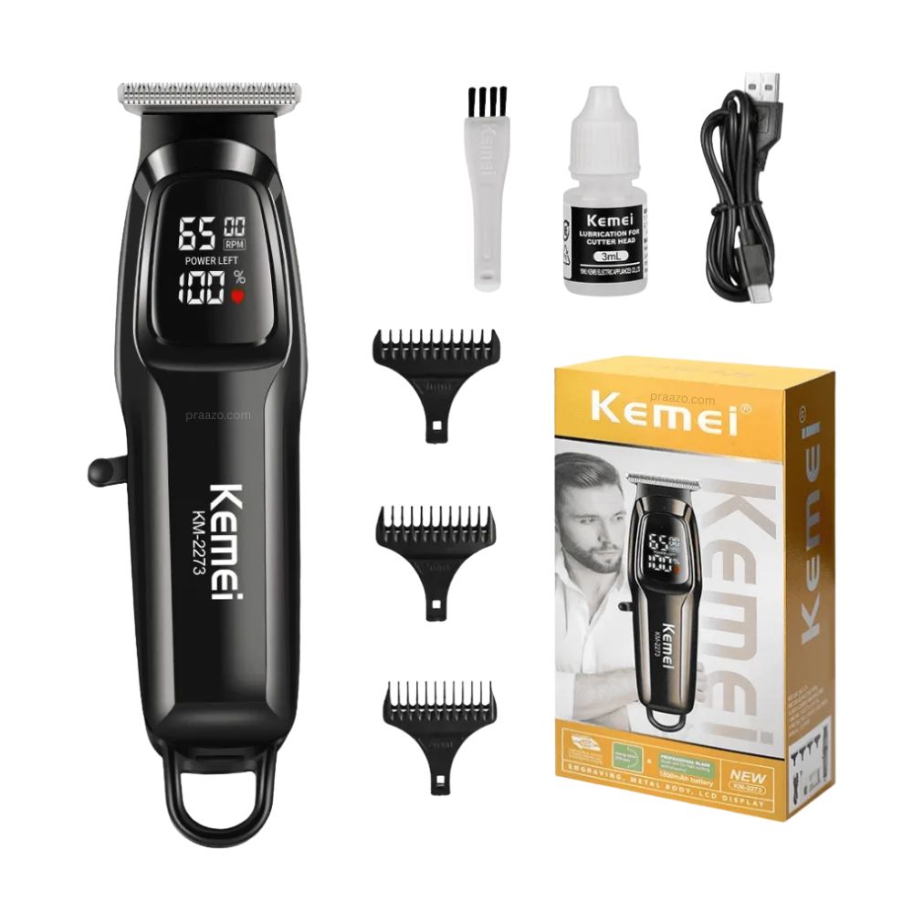 Kemei KM-2273 Hair Clipper and Beard Trimmer for Men (2)
