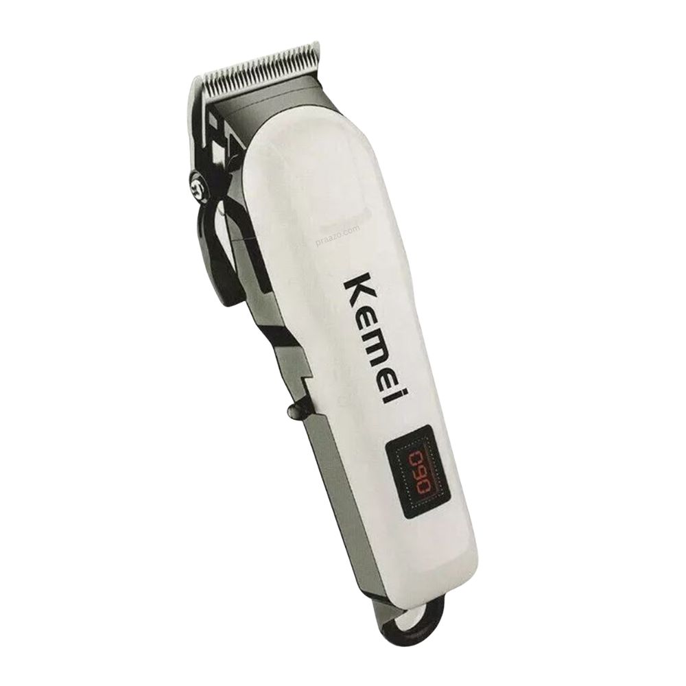 Kemei KM-809A Digital Electric Rechargeable Professional Hair Clipper Trimmer