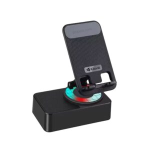 Kisonli M1 Bluetooth Speaker Phone Holder 360° Foldable Mobile RGB lights