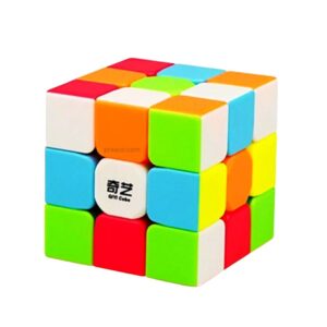 Qytoys Sticker less 3x3 Puzzle Speed ​ Rubik's Cube