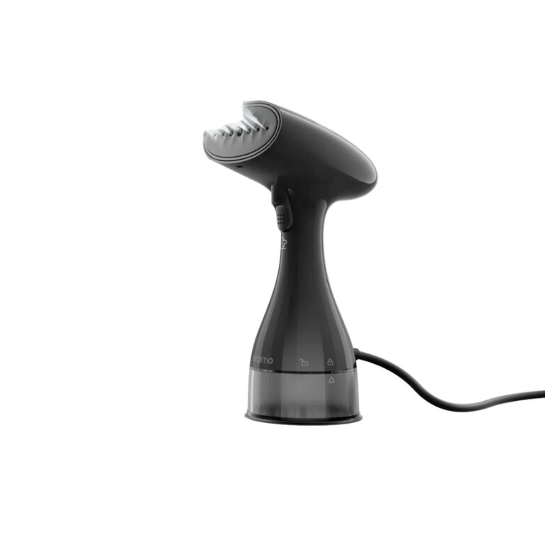 Premium Oraimo SmartSteamer OHI-201A handheld portable garment steamer with detachable water tank.