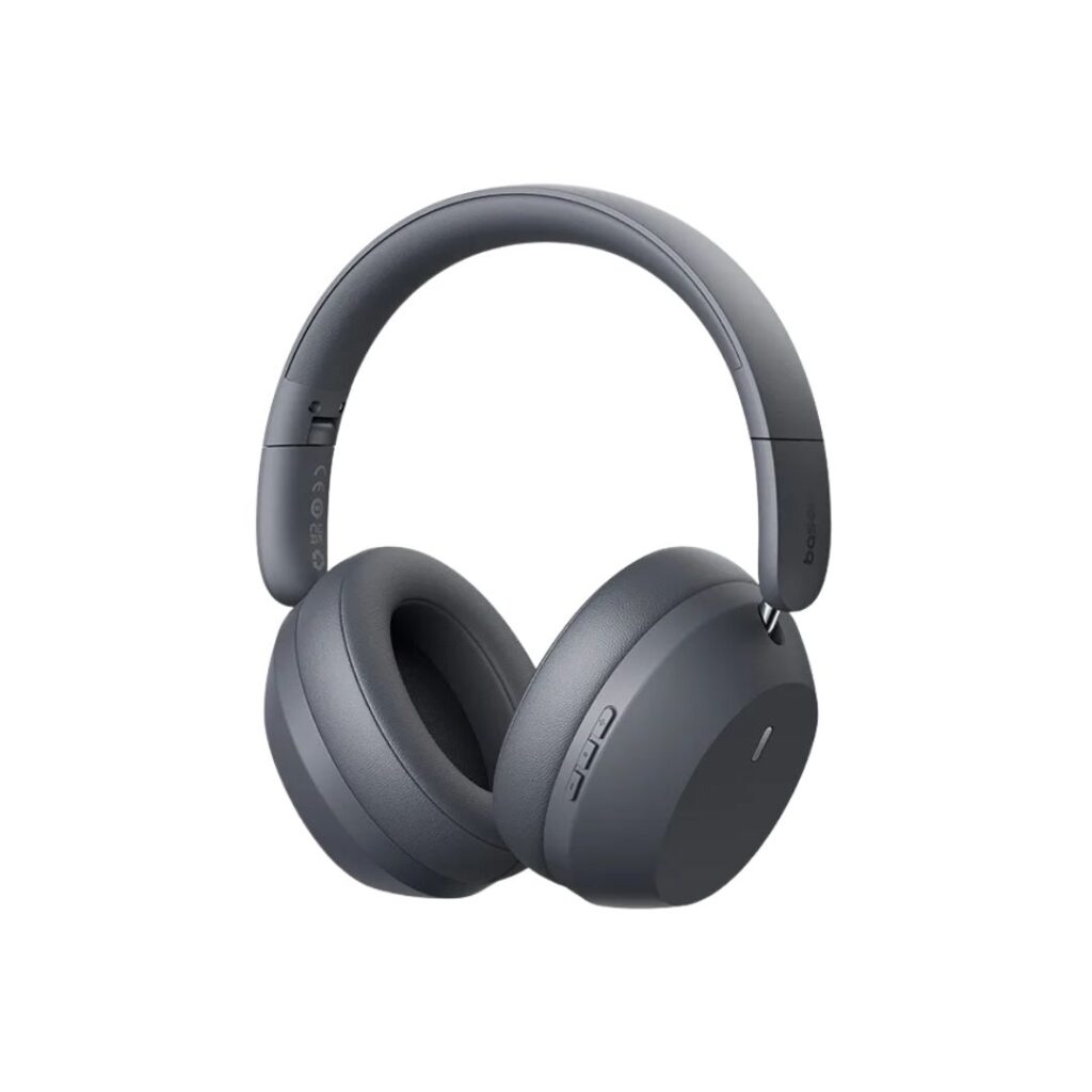 Premium Baseus Bass 35 Max BS1 AI Noise Reduction wireless over-ear headphone with comfortable cushioned earcups.