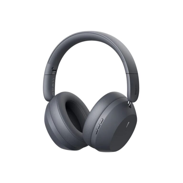 Premium Baseus Bass 35 Max BS1 AI Noise Reduction wireless over-ear headphone with comfortable cushioned earcups.