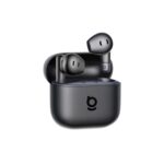 Official Baseus Bass BS2 Lite true wireless TWS earbuds sitting inside their sleek charging case featuring an ergonomic semi-in-ear layout.