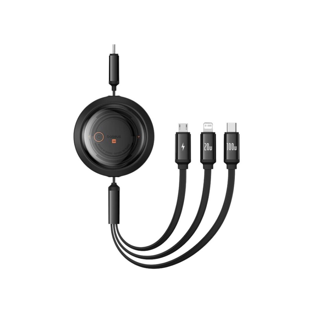 Premium Baseus Silky Series 100W USB to Type-C fast charging data cable with ultra-soft liquid silicone coating.