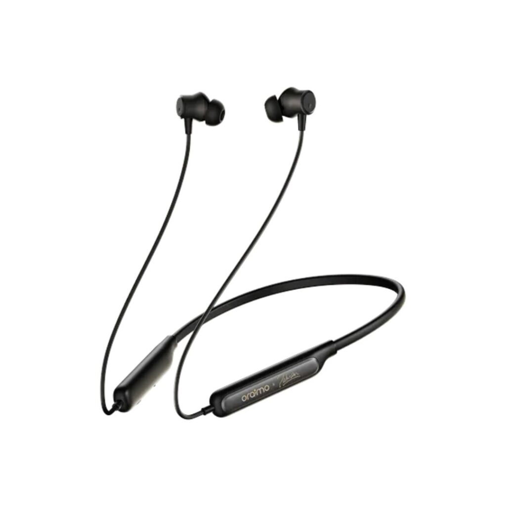 Premium Oraimo Necklace 5 active noise cancelling wireless neckband headphone Tahsan tuned edition.