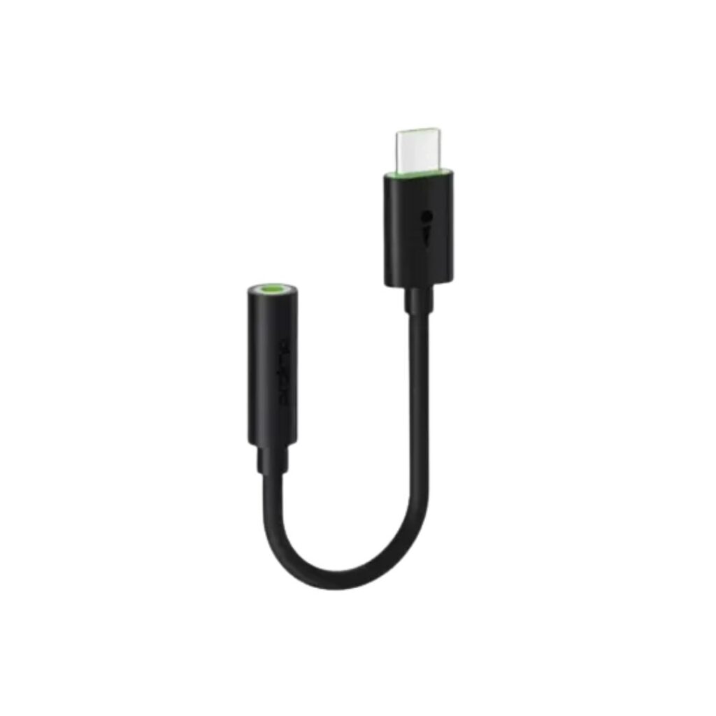 Premium Oraimo OAA-310 Type-C to 3.5mm headphone jack audio converter and adapter with reinforced wire.