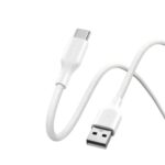 Premium Oraimo OCD-114C 1-meter 3A Type-C fast charging USB data cable with reinforced strain relief joints.