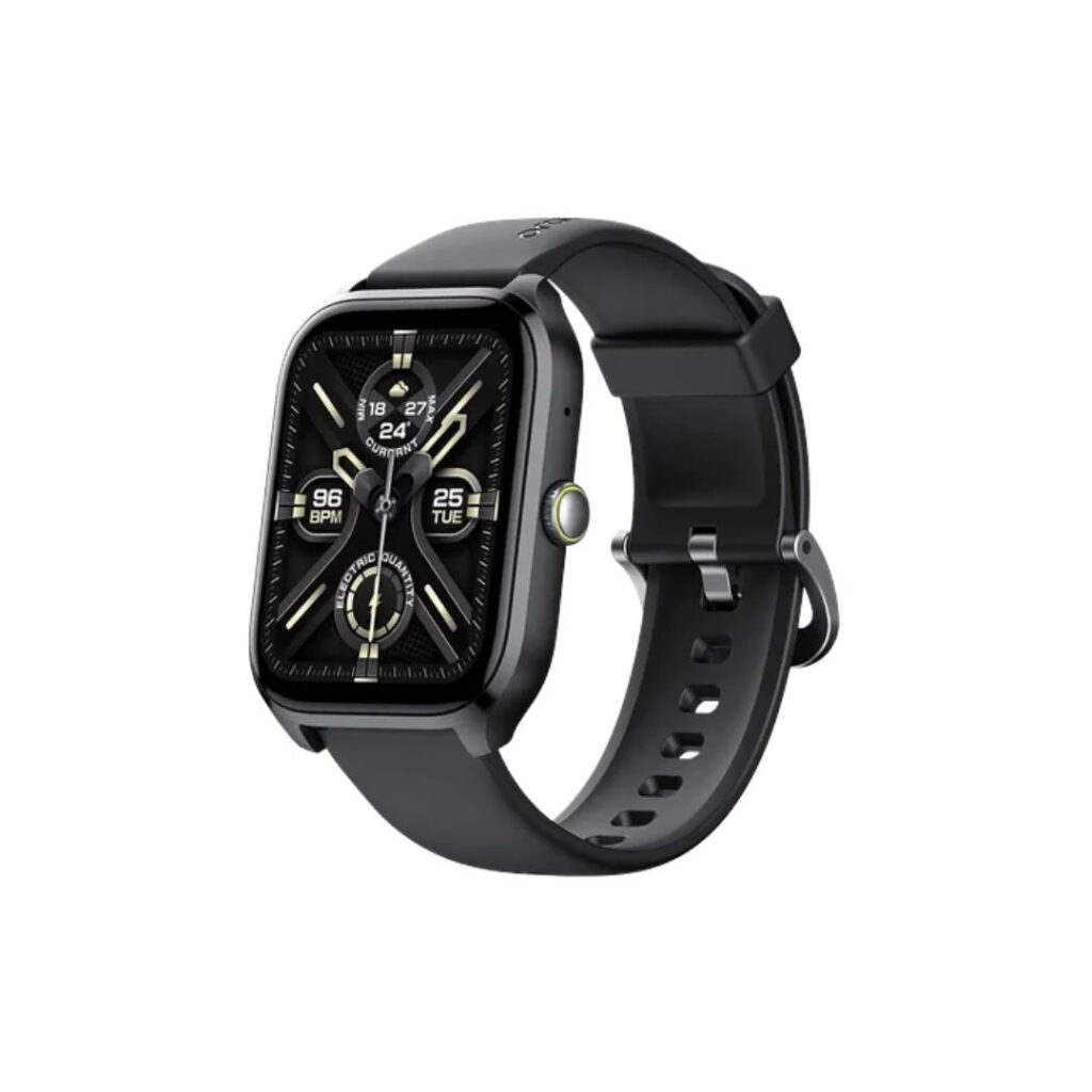 Official Oraimo Watch 5 Lite OSW-804 smart watch with large high definition color touch display.