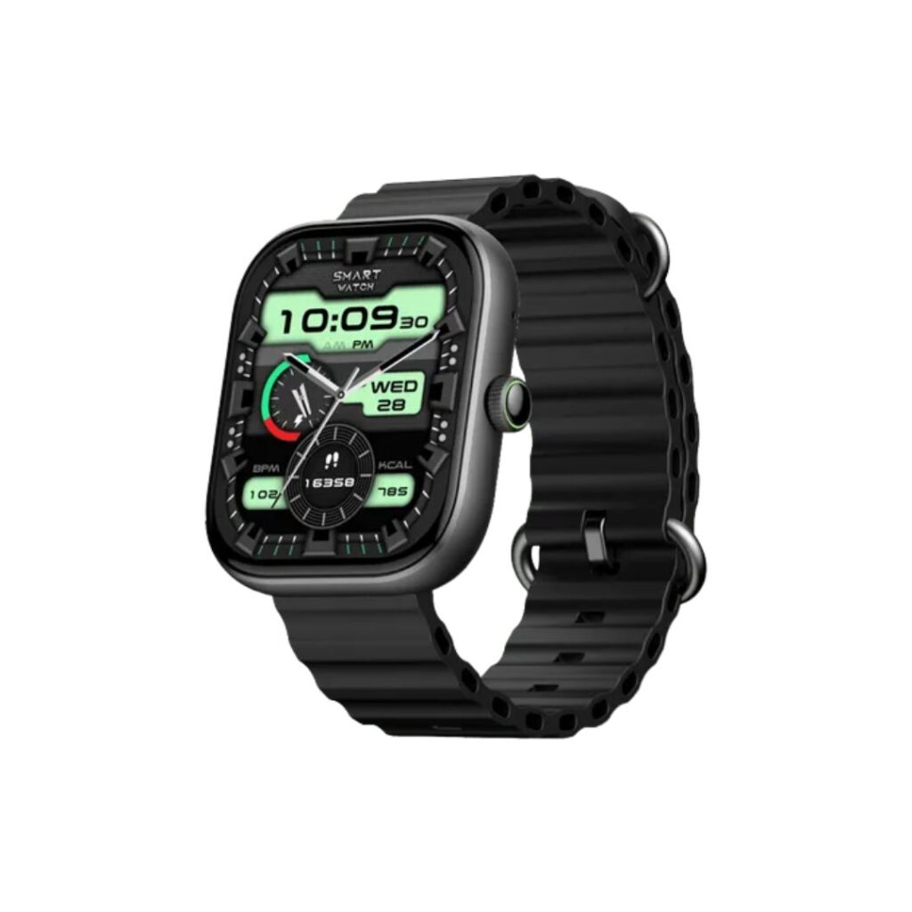 Official Oraimo Watch 6 OSW-807 smartwatch featuring a bright, high-resolution AMOLED touch display.