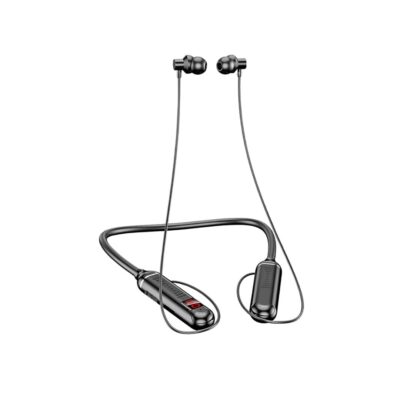 C12 magnetic neckband wireless bluetooth earbuds for running and sports