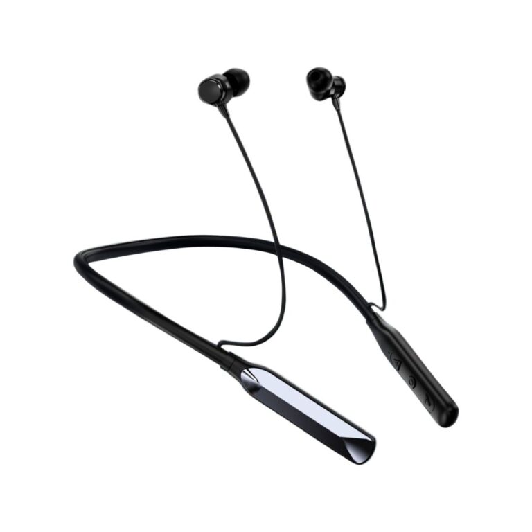 Premium GEEOO BL160 Voice Changing magnetic wireless neckband headphone powered by Bluetooth 5.6.