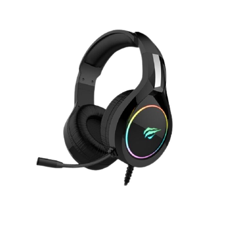 Havit H2232d black gaming headphone with microphone 3.5mm jack and USB