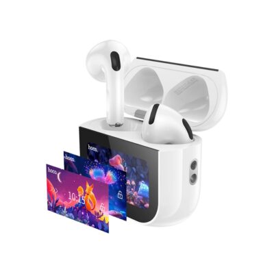 Hoco EW82 Sparkle TWS wireless earbuds with touch screen charging case