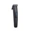 Matte black HTC AT-522 rechargeable cordless hair and beard trimmer for men with a skin-friendly alloy steel blade and an LED battery indicator
