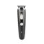 Black Kemei KM-9030 titanium blade cordless trimmer and hair clipper for men featuring a gold titanium-alloy rotating adjustment wheel and a silver Pd alloy motor
