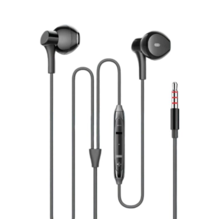Official MEKE A4 Super Sound wired earphone with dynamic acoustic sound chamber and in-line remote.