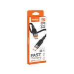 Official MEKE M16 1-meter 120W Type-C to Type-C premium braided ultra fast charging data cable.