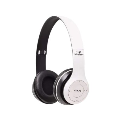 P47 foldable wireless bluetooth headphone with micro SD card slot