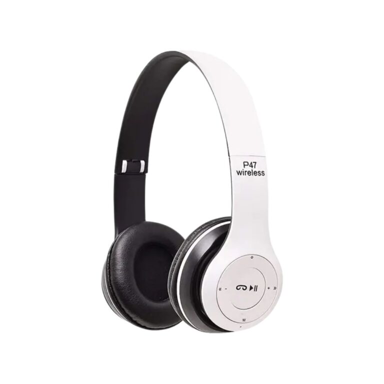 P47 foldable wireless bluetooth headphone with micro SD card slot