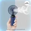 5-Speed Rechargeable Mini Desk Fan - Portable Table Fan - Image 2
