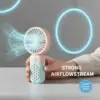 Universal USB Rechargeable Mini Fan - Compact Pocket Size - Image 2
