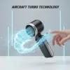 Portable High-Speed Turbo Handheld Fan with LED Display - Image 2