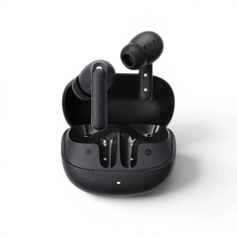 QCY HT15 ANC Buds wireless earbuds black color in Bangladesh