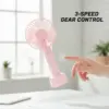REP-07 Portable Mini Compact Rechargeable Hand Fan - Image 2