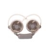 USB Rechargeable Wearable Neckband Fan - Portable Hands-Free Mini Fan4