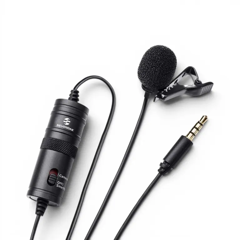Boya BY-M1 Omnidirectional Lavalier Microphone for Smartphone DSLR and PC