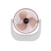 Praazo F138 compact powerful 3-speed battery-powered desktop fan for wireless personal cooling in BD.