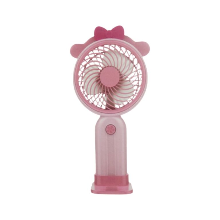 Longda 8203 portable handheld rechargeable mini fan by Praazo for home and outdoor use in Bangladesh.