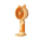 Praazo multi-functional portable mini rechargeable fan for desk and travel use in Bangladesh.
