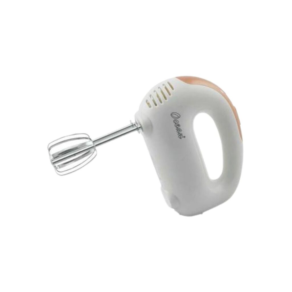 Ocean OHMD3216 electric hand mixer with 4 chrome hooks for cake baking at Praazo BD.