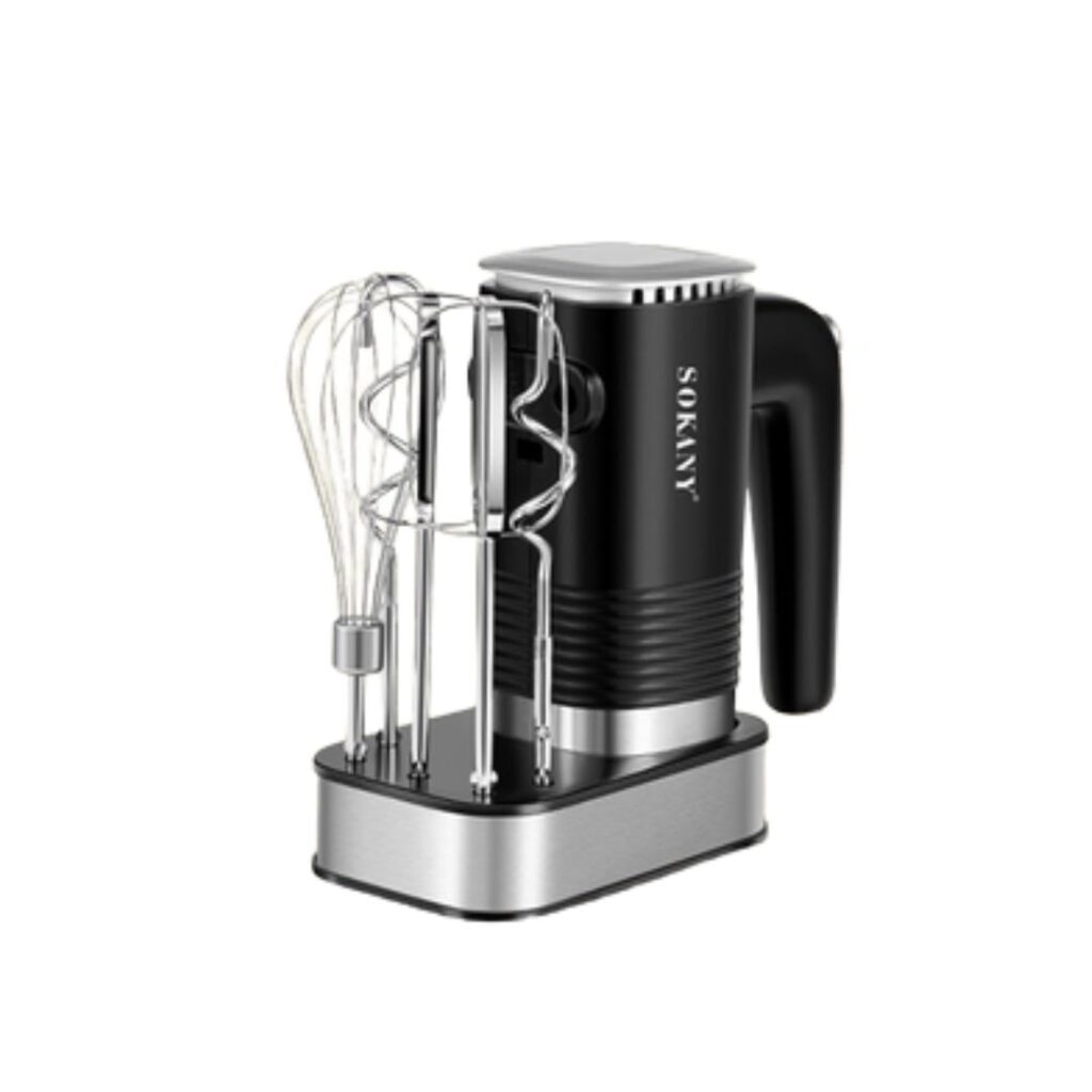Sokany SK-02001 3 in 1 electric hand mixer and blender 800W combo kit at Praazo Bangladesh.
