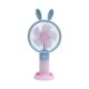 Praazo YM88155 cute cartoon handheld and desktop USB mini fan with rechargeable battery in Bangladesh.