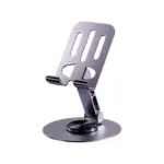 Full Metal 360° Rotating Foldable Desktop Stand for Mobile and Tablet