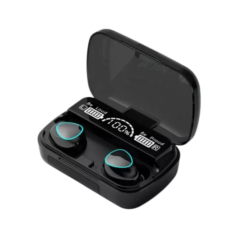 M10 TWS Wireless Earbuds Bluetooth 5.1 with LED Display Charging Case