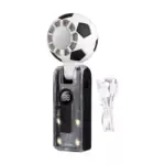 Portable Handheld Football Fan Rechargeable Mini USB Fan for Travel, Camping and Outdoor Activities