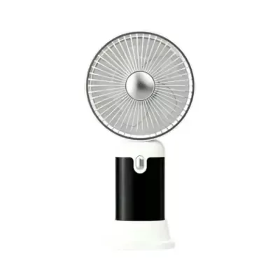 Portable Rechargeable Mini Table Fan with 5 Speed USB Handheld Cooling Fan