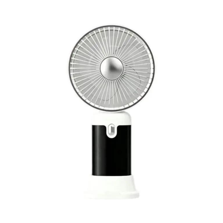 Portable Rechargeable Mini Table Fan with 5 Speed USB Handheld Cooling Fan