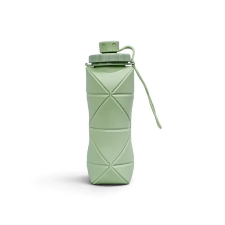 Foldable Silicone Water Bottle for travel and outdoor sports