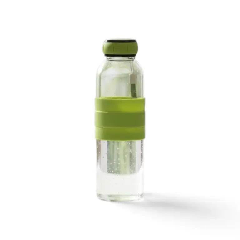 Glass Water Bottle 500ml reusable drinking bottle